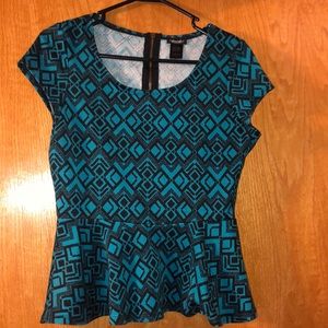 Beautiful teal blouse